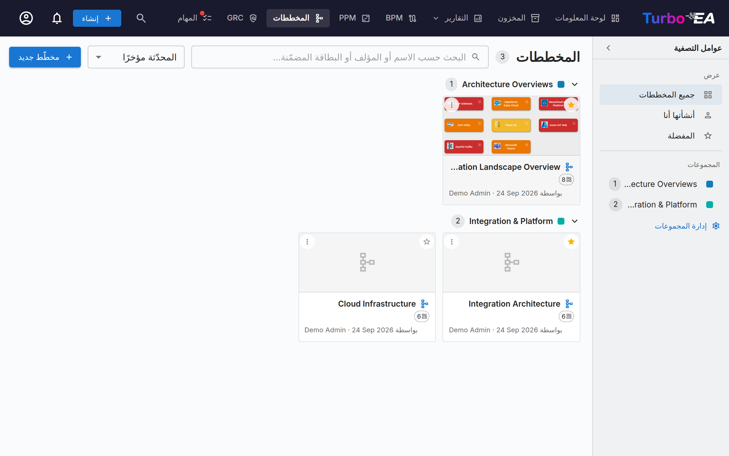 معرض المخططات